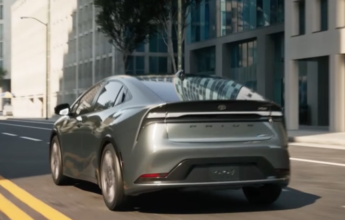 Gray Toyota Prius Plug-In Hybrid