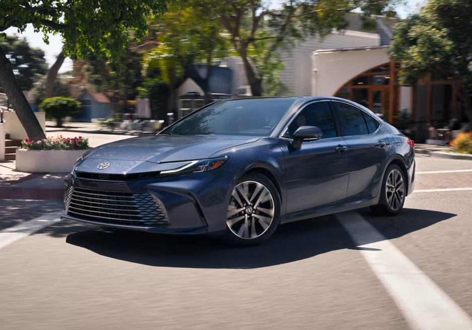 Blue 2026 Toyota Camry