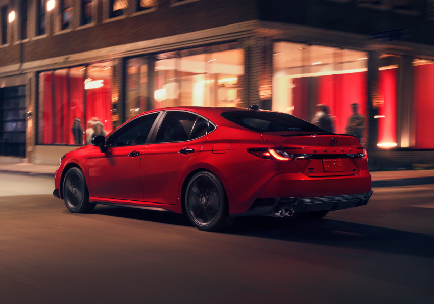 Red 2027 Toyota Camry