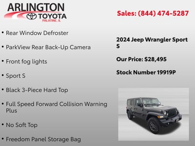 2024 Jeep Wrangler Sport S