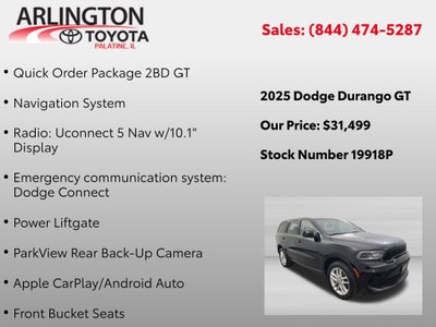 2025 Dodge Durango GT