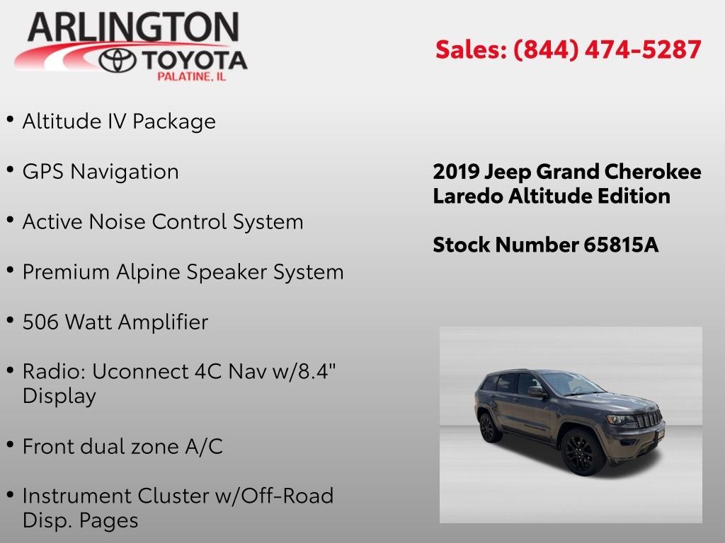 2019 Jeep Grand Cherokee Altitude