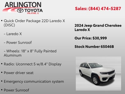 2024 Jeep Grand Cherokee Laredo X