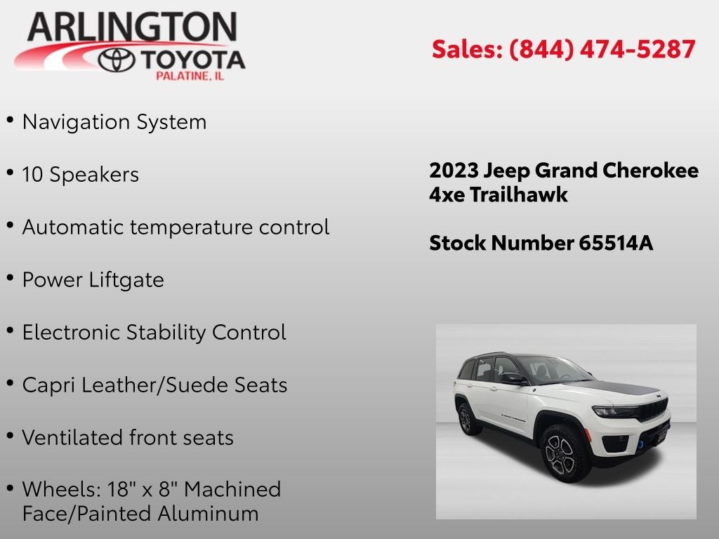 2023 Jeep Grand Cherokee Trailhawk 4xe