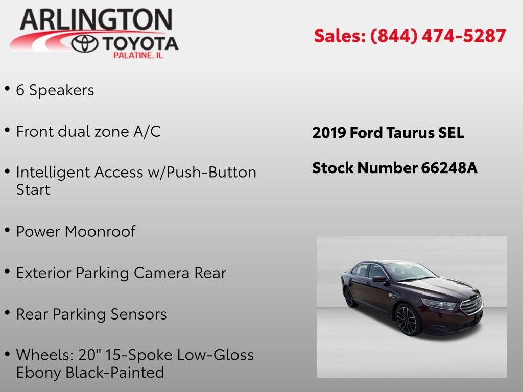 2019 Ford Taurus SEL
