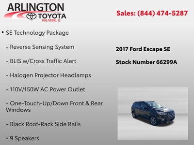 2017 Ford Escape SE
