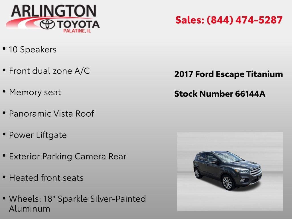 2017 Ford Escape Titanium