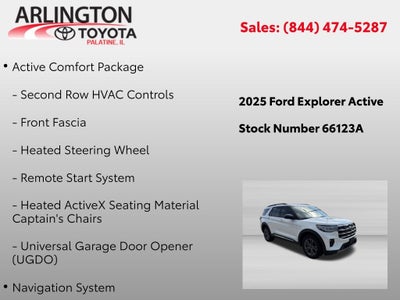 2025 Ford Explorer Active