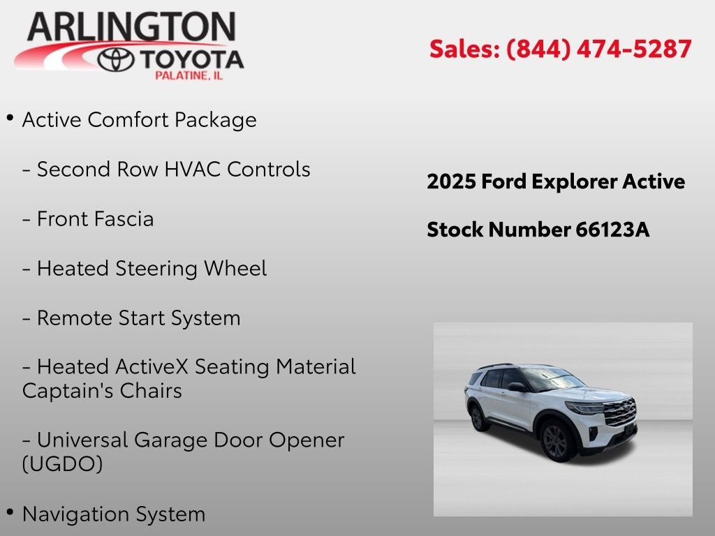 2025 Ford Explorer Active