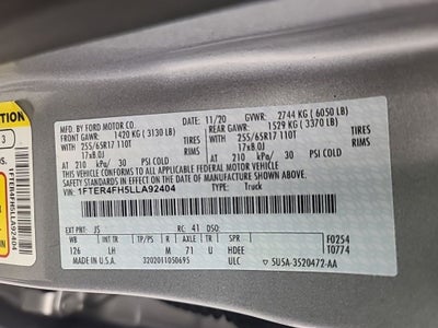 2020 Ford Ranger XLT
