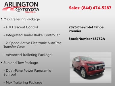 2025 Chevrolet Tahoe Premier