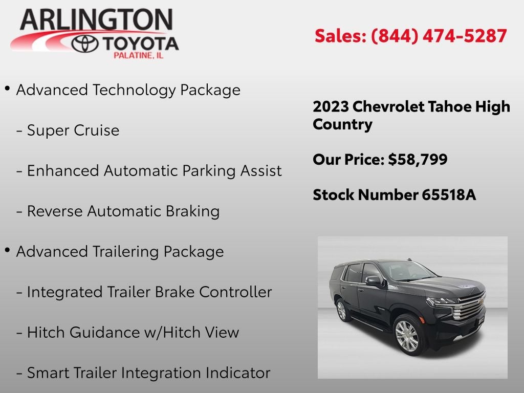 2023 Chevrolet Tahoe High Country