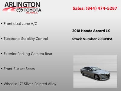 2018 Honda Accord LX
