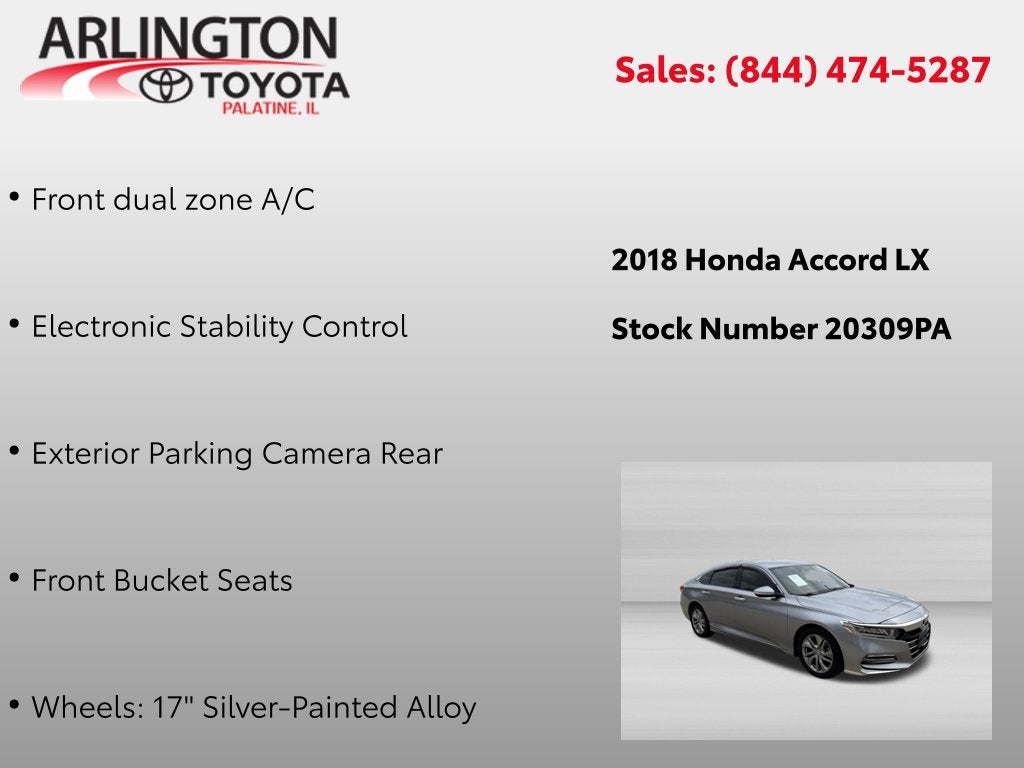 2018 Honda Accord LX