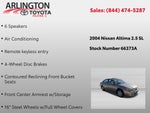 2004 Nissan Altima 2.5 S