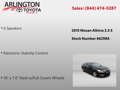 2015 Nissan Altima 2.5 S
