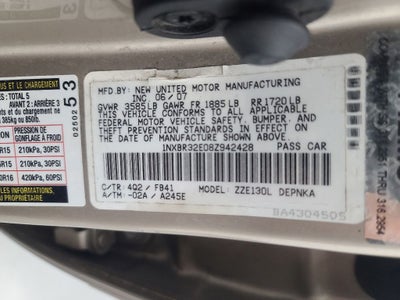 2008 Toyota Corolla LE