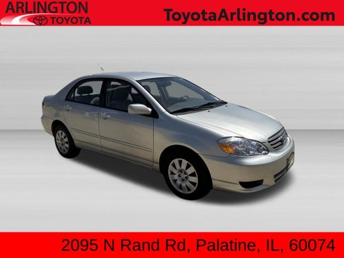 2003 Toyota Corolla Base