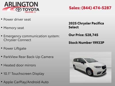 2025 Chrysler Pacifica Select