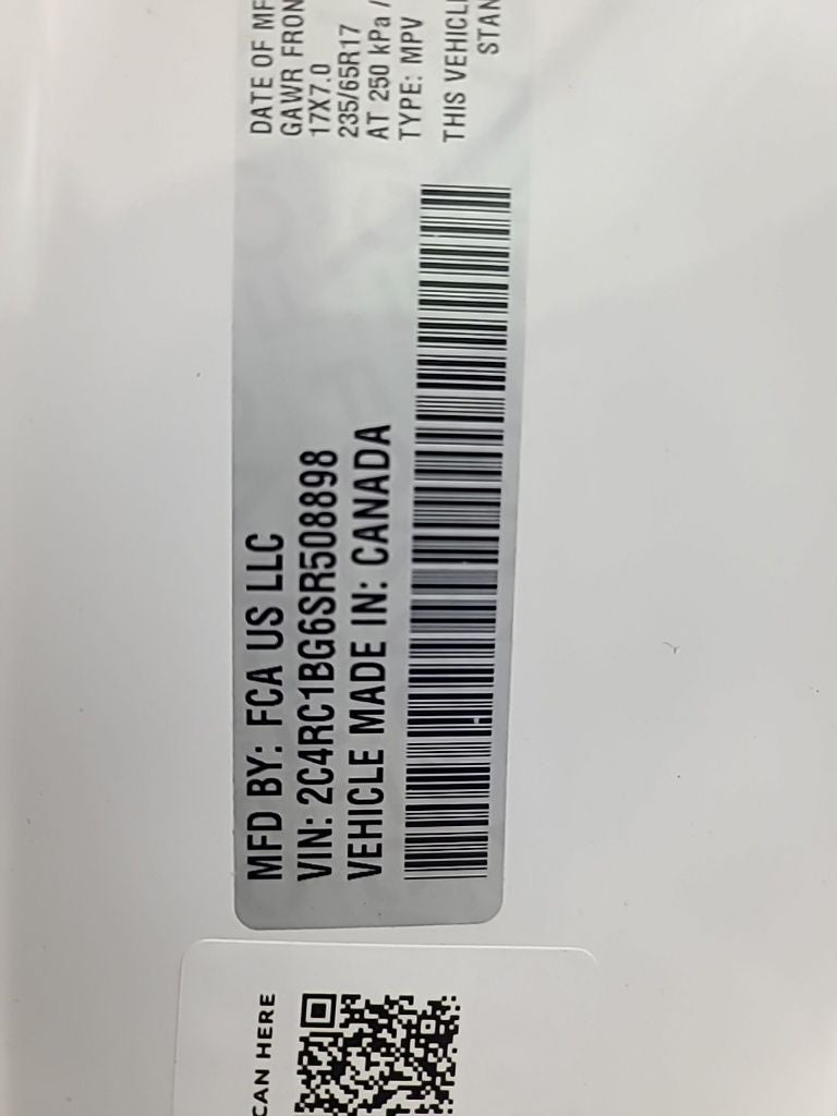 2025 Chrysler Pacifica Select