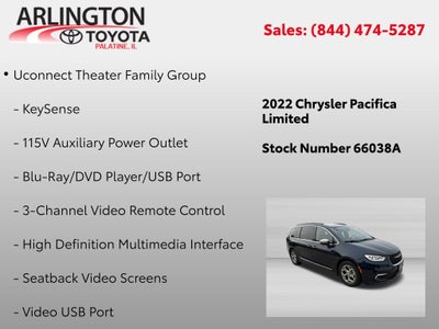 2022 Chrysler Pacifica Limited
