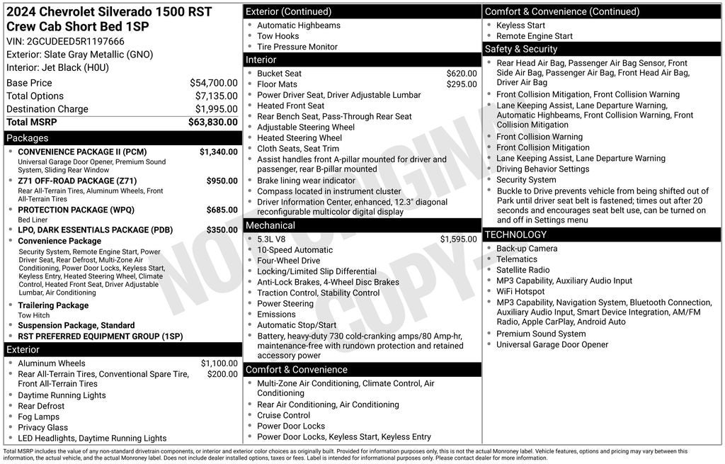2024 Chevrolet Silverado RST