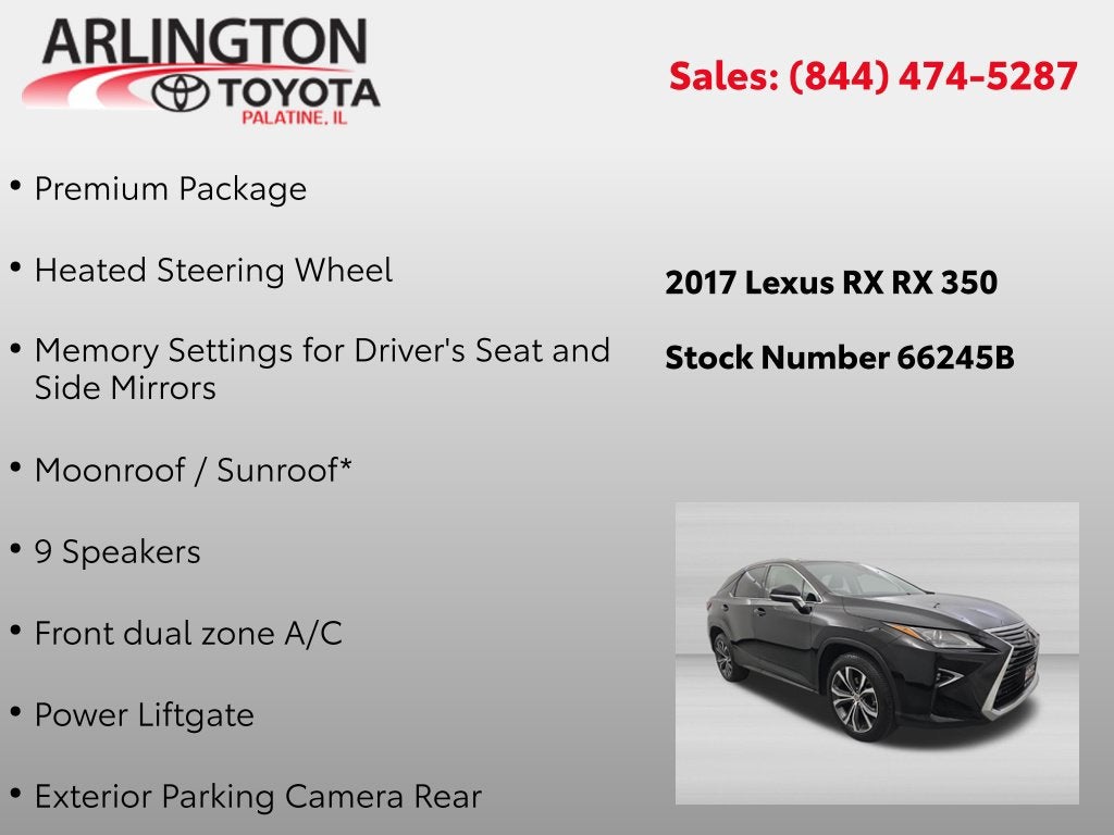 2017 Lexus RX 350