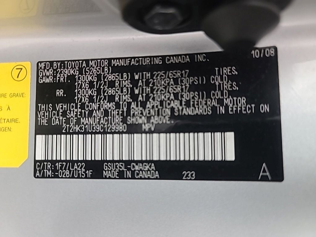 2009 Lexus RX 350 350