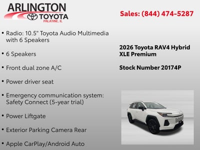 2026 Toyota RAV4 XLE Premium