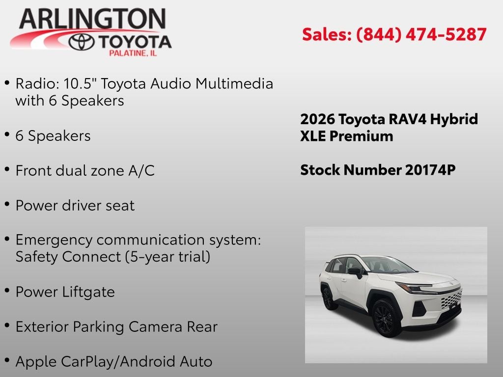 2026 Toyota RAV4 XLE Premium