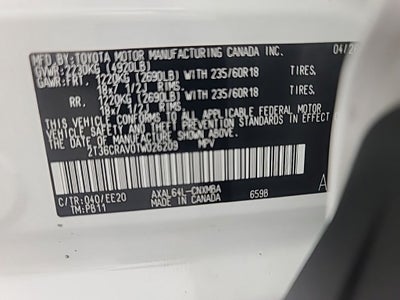 2026 Toyota RAV4 XLE Premium