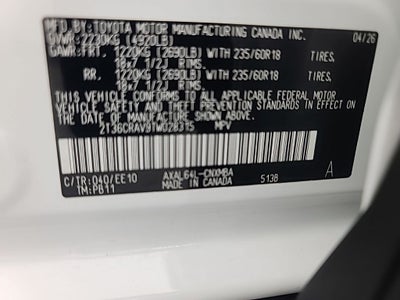 2026 Toyota RAV4 XLE Premium