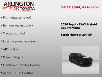 2026 Toyota RAV4 XLE Premium