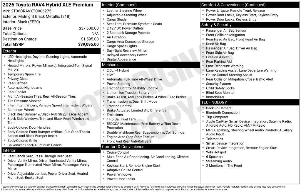 2026 Toyota RAV4 Base