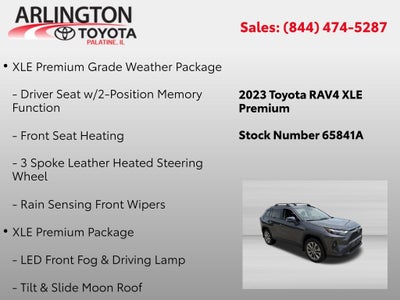 2023 Toyota RAV4 XLE Premium