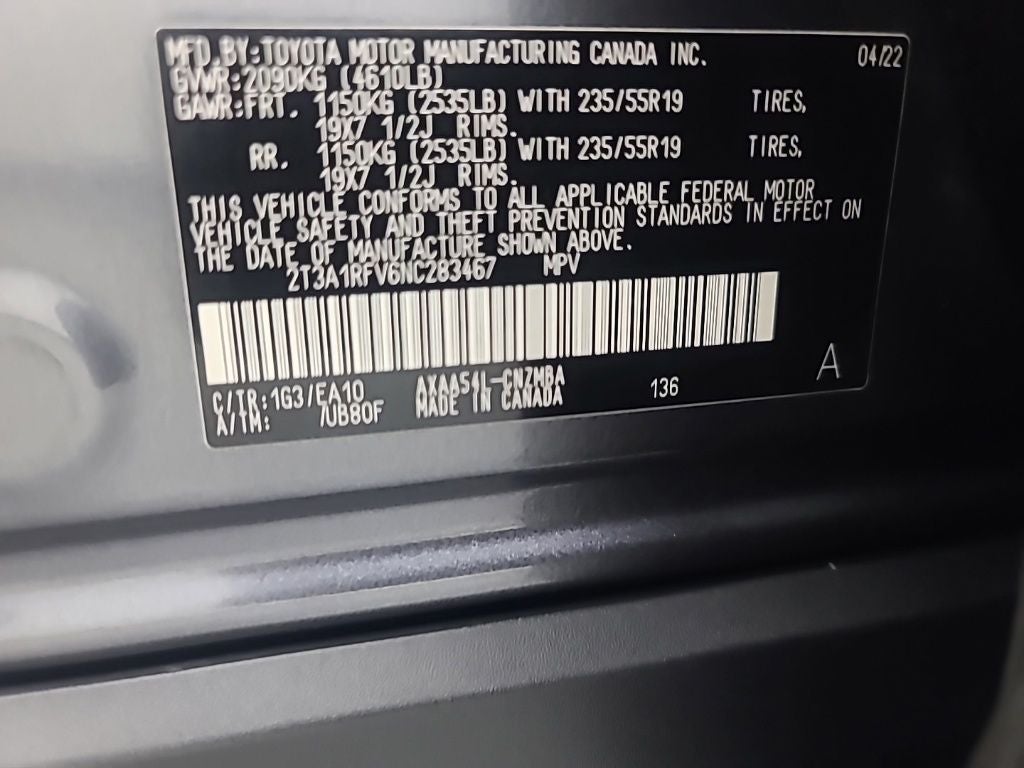 2022 Toyota RAV4 XLE Premium