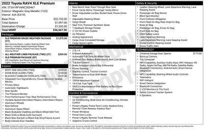 2022 Toyota RAV4 XLE Premium