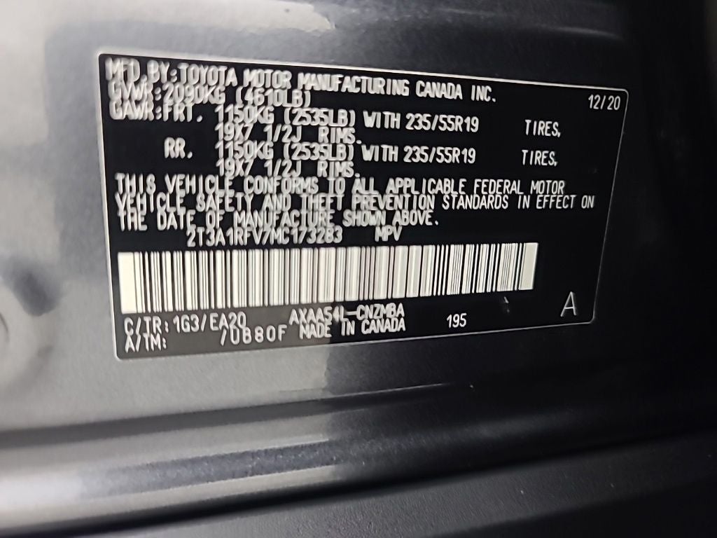 2021 Toyota RAV4 XLE Premium