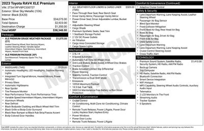 2023 Toyota RAV4 XLE Premium