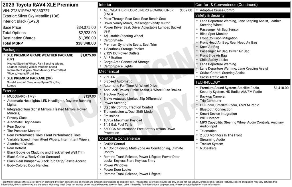 2023 Toyota RAV4 XLE Premium