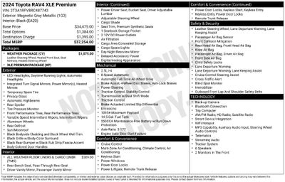 2024 Toyota RAV4 XLE Premium