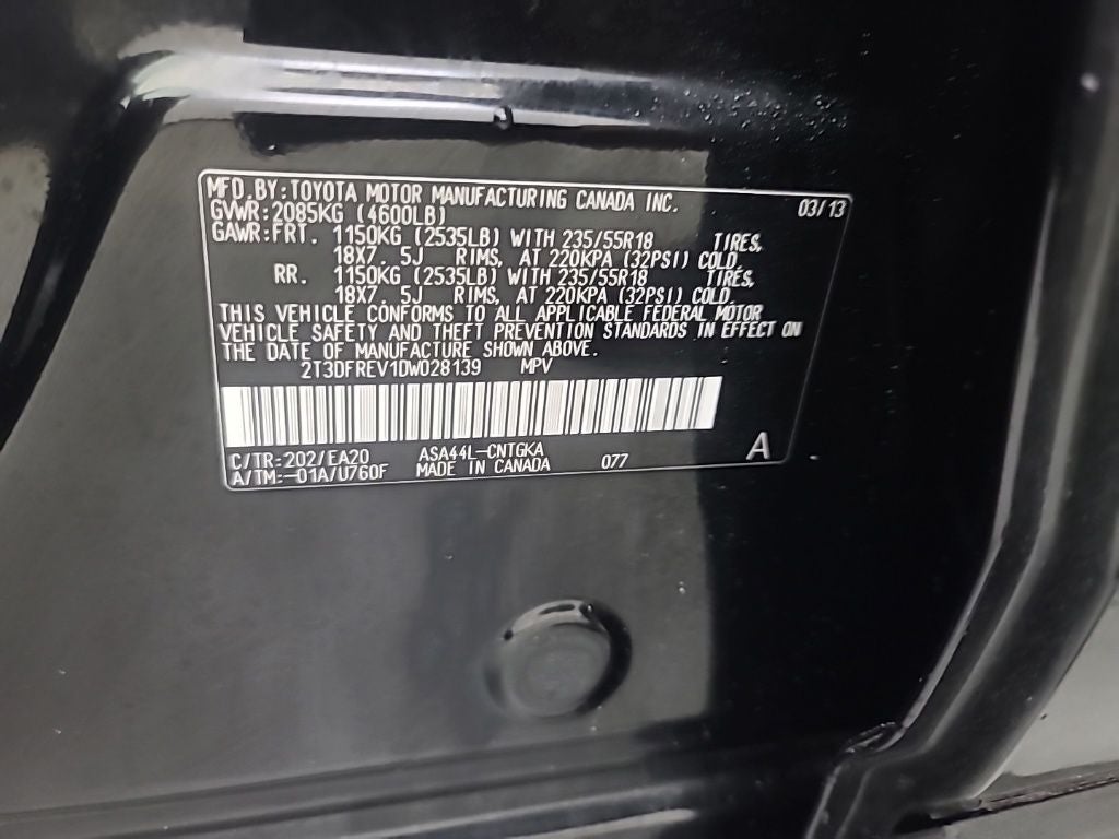 2013 Toyota RAV4 Limited
