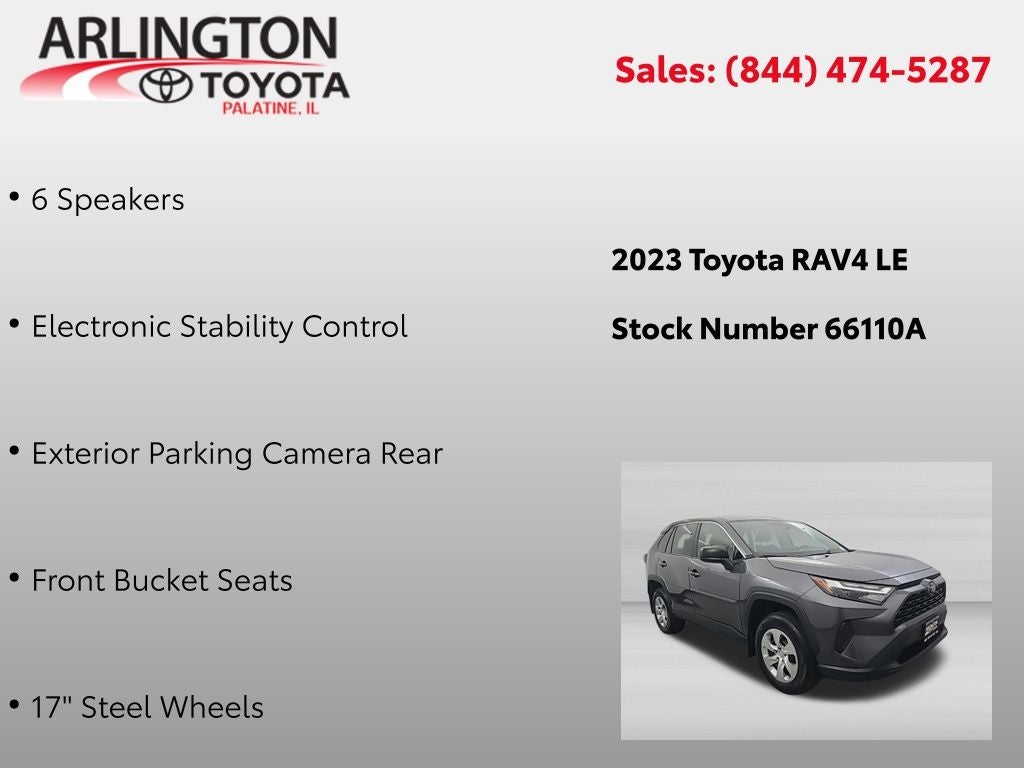 2023 Toyota RAV4 LE