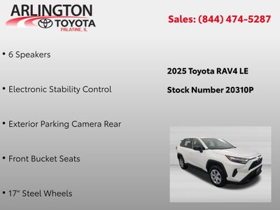 2025 Toyota RAV4 LE