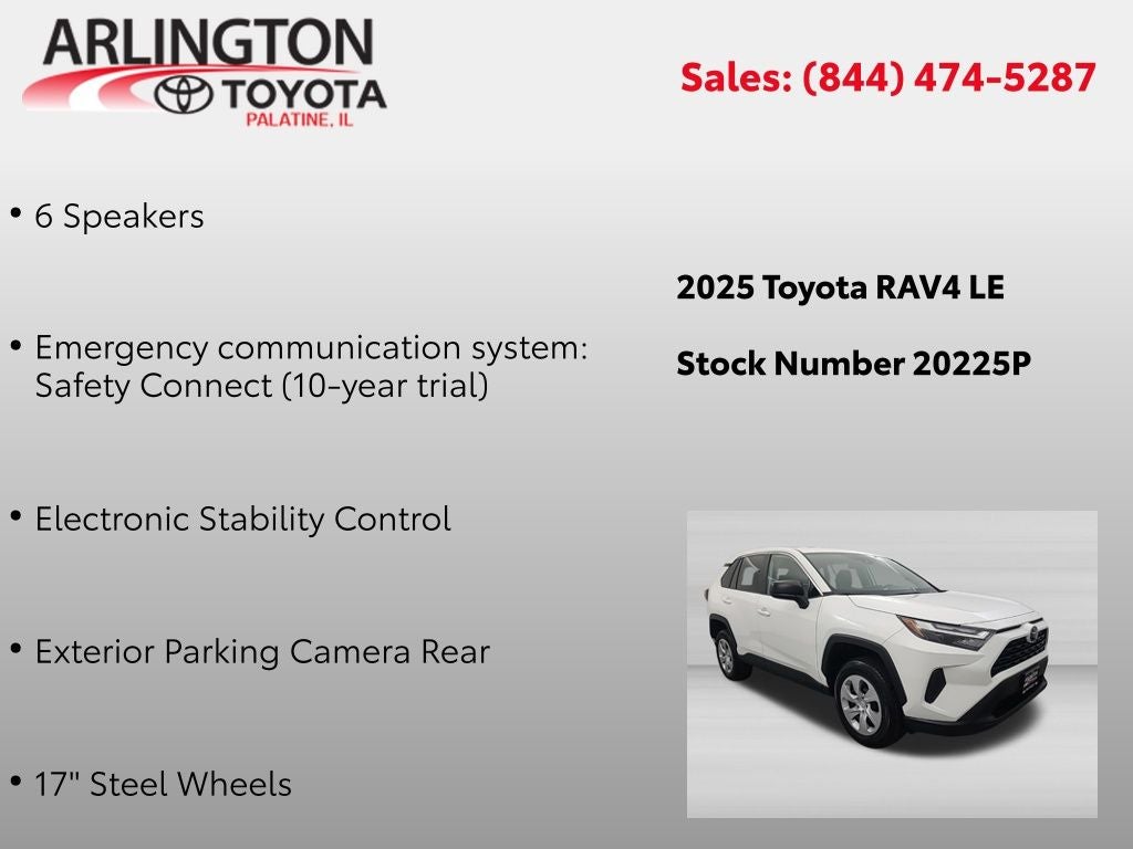 2025 Toyota RAV4 LE