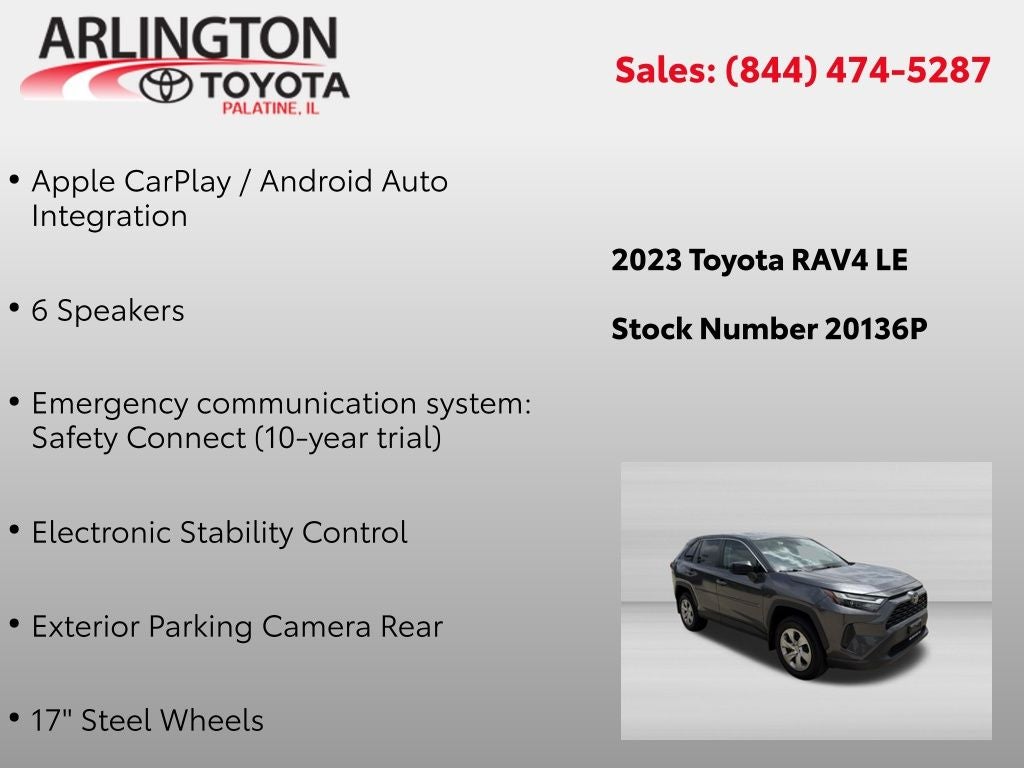 2023 Toyota RAV4 LE