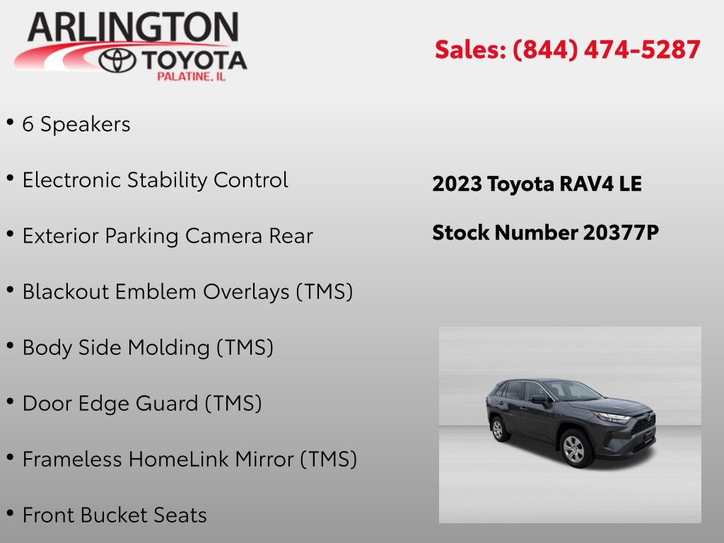 2023 Toyota RAV4 LE