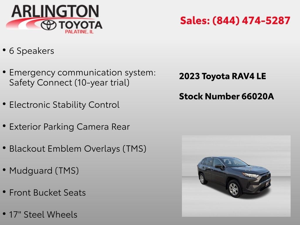 2023 Toyota RAV4 LE