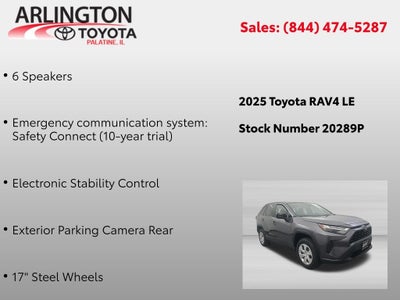 2025 Toyota RAV4 LE