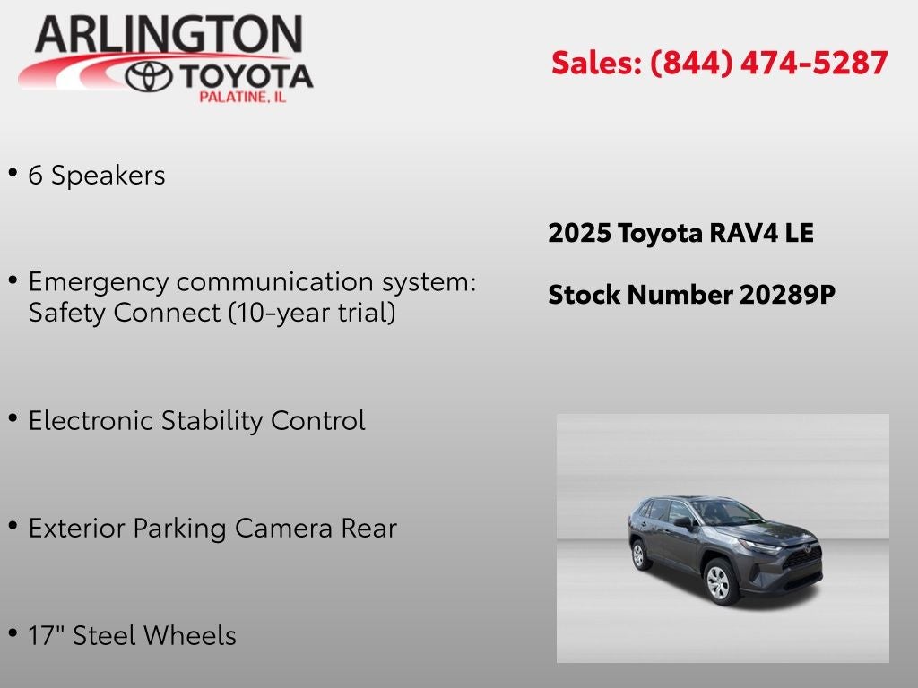 2025 Toyota RAV4 LE